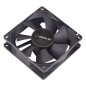 Unykach 80mm Fan - Max Speed ​​2000rpm - Black Color